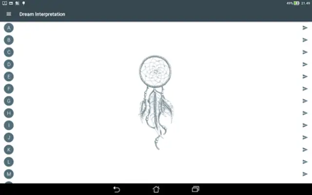 Dream interpretation android App screenshot 0